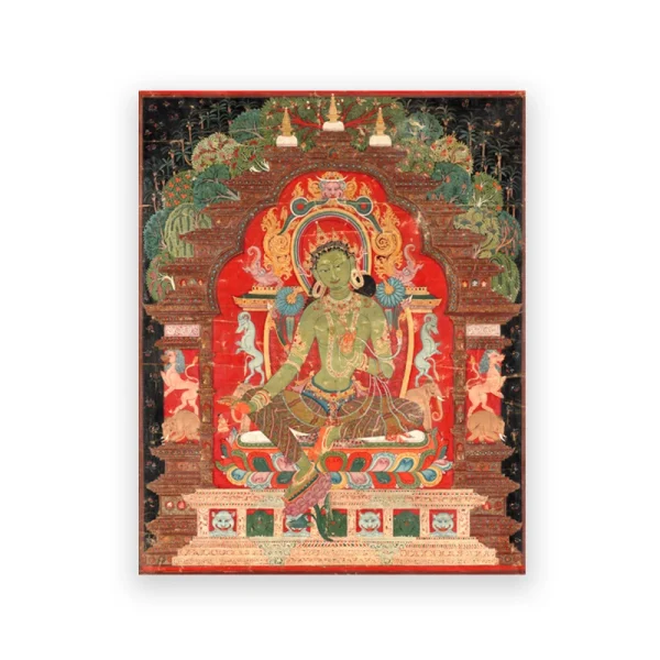 Vintage Tibetan Buddhist Thangka and Mandala Art Prints Abstract Posters Kalachakra Buddhism Wall Pictures Living Room Decor (复制)