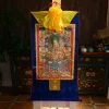 61x37cm Thangka Buddha Hanging Picture Tibetan Gold-plated Printed Decorative Painting Interior/Temple Buddha Offering  Supplies (复制) (复制)